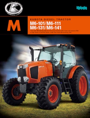 Allrad-Traktoren Kubota M 6-141
