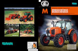 Allrad-Traktoren Kubota M100GX