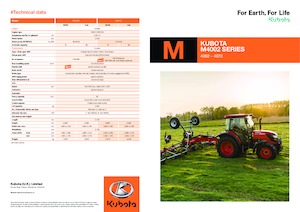 Allrad-Traktoren Kubota M4062