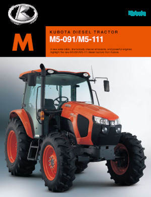 Allrad-Traktoren Kubota M5-111HDC12
