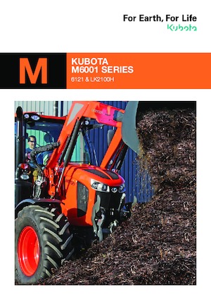 Allrad-Traktoren Kubota M6121