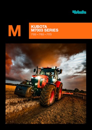 Allrad-Traktoren Kubota M7133 