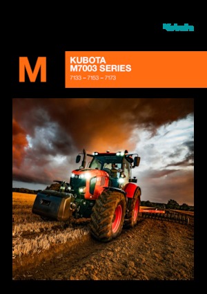 Allrad-Traktoren Kubota M7133 