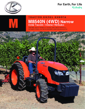 Allrad-Traktoren Kubota M8540N