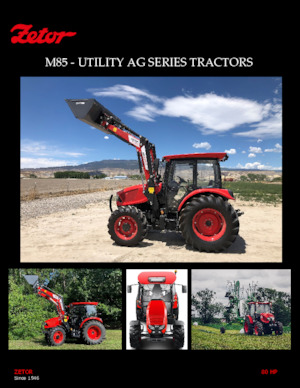 Allrad-Traktoren Zetor M85SSC