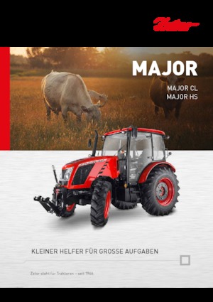 Allrad-Traktoren Zetor Major HS 80