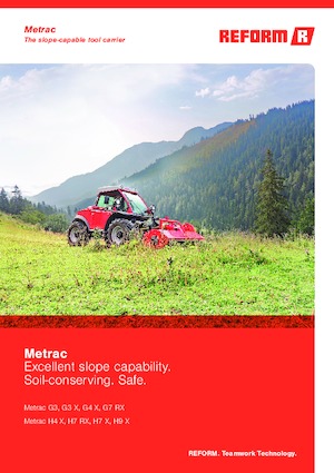 Allrad-Traktoren Reform Werke Metrac H 7 RX