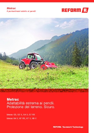 Allrad-Traktoren Reform Werke Metrac H 7 RX