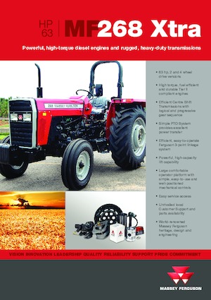 Allrad-Traktoren Massey Ferguson MF 268 Xtra