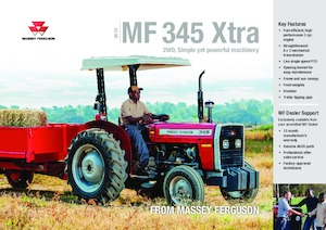 Allrad-Traktoren Massey Ferguson MF 345 Xtra