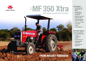 Allrad-Traktoren Massey Ferguson MF 350 Xtra