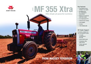 Allrad-Traktoren Massey Ferguson MF 355 Xtra