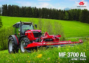 Allrad-Traktoren Massey Ferguson MF 3AL.85 