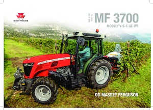 Allrad-Traktoren Massey Ferguson MF 3709 GE