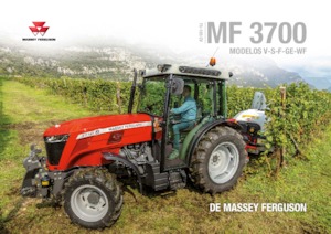 Allrad-Traktoren Massey Ferguson MF 3709 GE