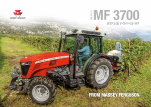 Allrad-Traktoren Massey Ferguson MF 3709 GE