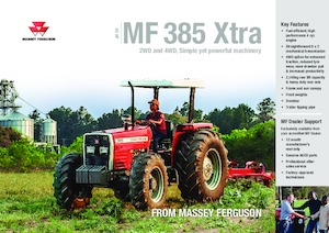 Allrad-Traktoren Massey Ferguson MF 385 Xtra