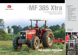 Allrad-Traktoren Massey Ferguson MF 385 Xtra