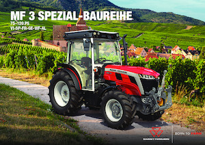 Allrad-Traktoren Massey Ferguson MF 3FR.115 