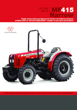 Allrad-Traktoren Massey Ferguson MF 415