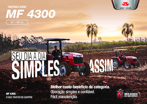Allrad-Traktoren Massey Ferguson MF 4305