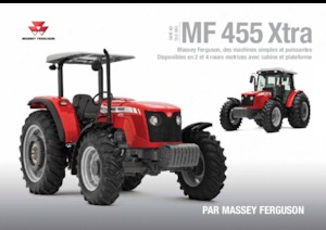 Allrad-Traktoren Massey Ferguson MF 455 Xtra