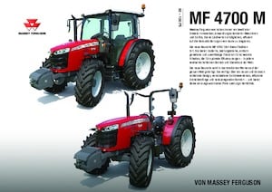 Allrad-Traktoren Massey Ferguson MF 4710 M