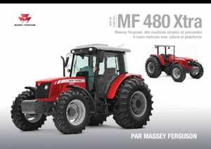 Allrad-Traktoren Massey Ferguson MF 480 Xtra