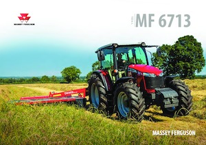 Allrad-Traktoren Massey Ferguson MF 6713 MR