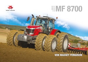 Allrad-Traktoren Massey Ferguson MF 8740 S