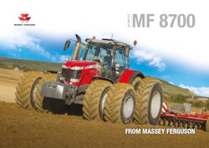 Allrad-Traktoren Massey Ferguson MF 8740 S