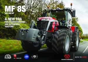 Allrad-Traktoren Massey Ferguson MF 8S.305 