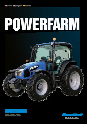 Allrad-Traktoren Landini Powerfarm 110