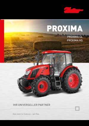 Allrad-Traktoren Zetor Proxima HS 90