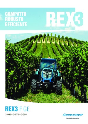 Allrad-Traktoren Landini Rex 3-080F