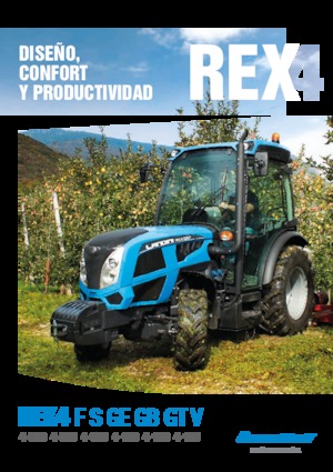 Allrad-Traktoren Landini Rex DT 4-110GE