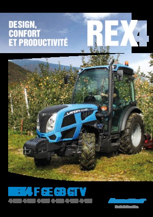 Allrad-Traktoren Landini Rex DT 4-110GE