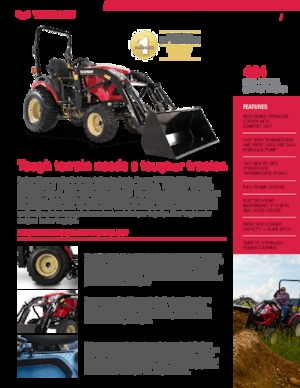 Kommunale Schlepper Yanmar SA424DHX