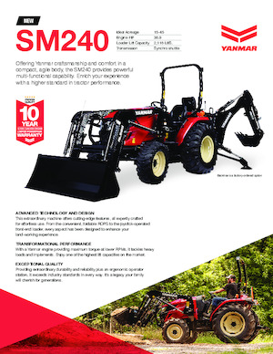 Allrad-Traktoren Yanmar SM240