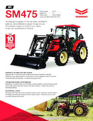 Allrad-Traktoren Yanmar SM475
