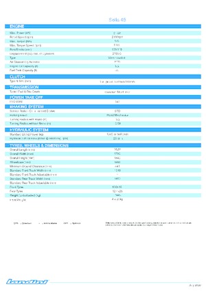Allrad-Traktoren Landini Solis 45