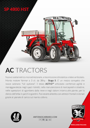 Allrad-Traktoren Carraro SP 4800