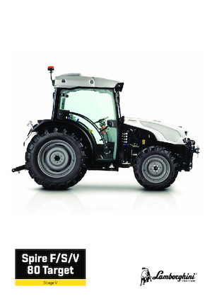 Allrad-Traktoren Lamborghini Spire S 80 Target 