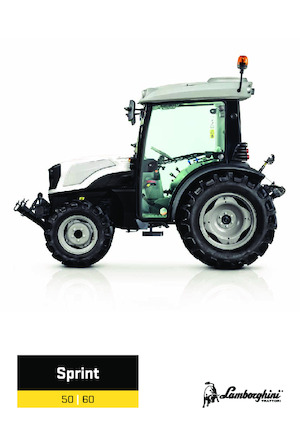 Allrad-Traktoren Lamborghini Sprint 50
