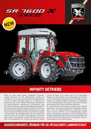 Allrad-Traktoren Carraro SR 7600 Infinity