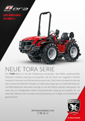 Allrad-Traktoren Carraro SRX 6800 Tora