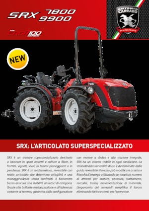 Allrad-Traktoren Carraro SRX 7800