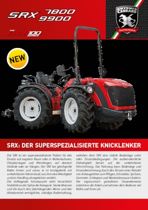 Allrad-Traktoren Carraro SRX 9900