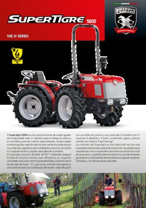 Allrad-Traktoren Carraro Supertigre 5800