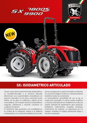 Allrad-Traktoren Carraro SX 9900